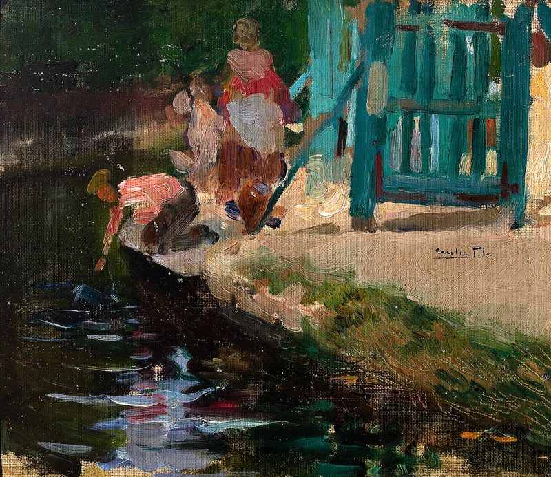 Juegos en el estanque